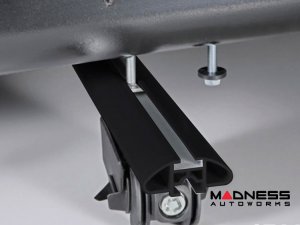 Alfa Romeo Stelvio Roof Rack Cross Bars - for models w/ factory roof rails - Black - StarLock (2018-2025)